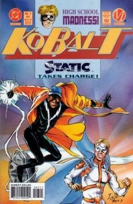 Kobalt Static # 7 Dc Comic Dec 94 Usa Ingles / Zona Devoto