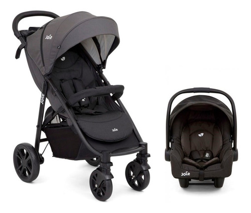 Imagen 2 de 5 de Coche Cuna Bebe Joie Litetrax 4 Travel System
