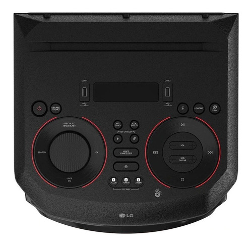 Imagen 5 de 10 de Torre Parlante LG Xboom Rn9 + Microfono Usb Bluetooth