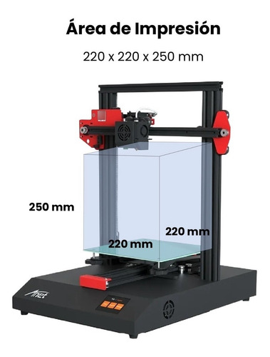 Impresora 3d Anet Et4 Full Metal Autonivel Armada Calibrada