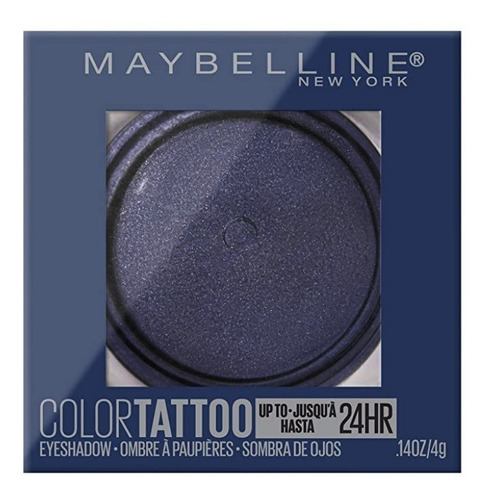 Sombra De Ojos Color Tattoo 45 Trailblazer Maybelline Color de la sombra Azul