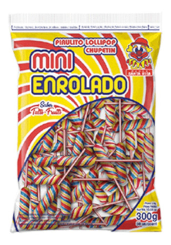 Mini Pirulito Enrolado  Rabinho De Porco  - 300g - Santa Rit