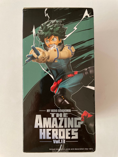 Banpresto Deku Izuku Midoriya My Hero Academia Vol.13 Bandai (Usado)