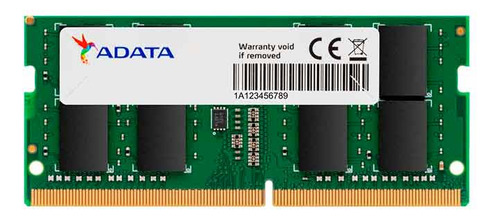 Memoria Adata 4 Gb Ddr4-2666 Am1p26kc4u1-bacs Notebook