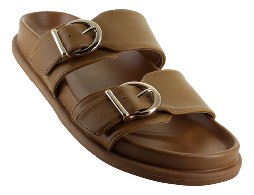 Perugia Sandalia Sueco Slide Moda Casual Hebilla Mujer 93734