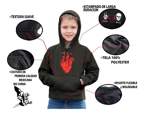 Sudadera Para Niño/a De Portada Logo Banda Evanescence