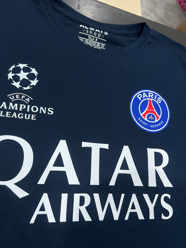 Playera Deportiva Paris Personalizada Nombre Y Numero