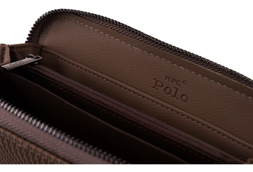 Imagen 7 de 8 de Cartera Hpc Polo Logo Metálico