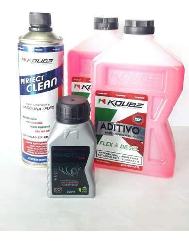 Kit Automotivo Perfect Clean Nanotech Aditivo**temos Compl