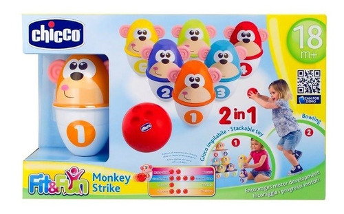 Juego De Boliche Monkey Strike