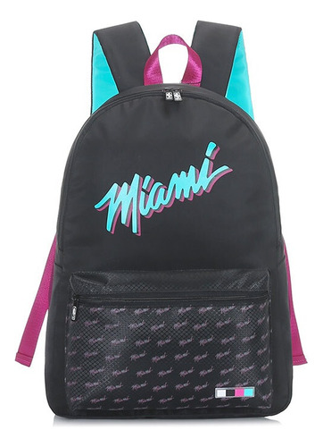 Mochila Combinada Nba Sport Miami Heat Universo Binario