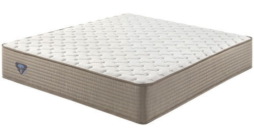 Colchão King Size Com Molas Ensacada Relax Duo Comfort Bege