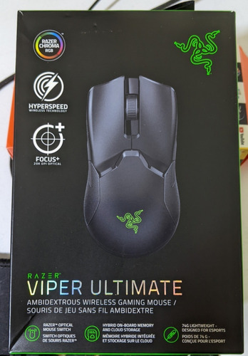 Mouse Razer Viper Ultimate Wireless 20000dpi Ambidiestro