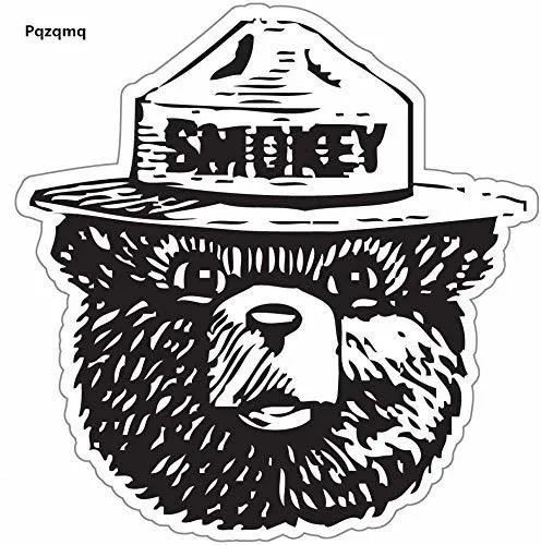 Stickychimp Smokey El Oso Etiqueta De Lucha Contra Incendios