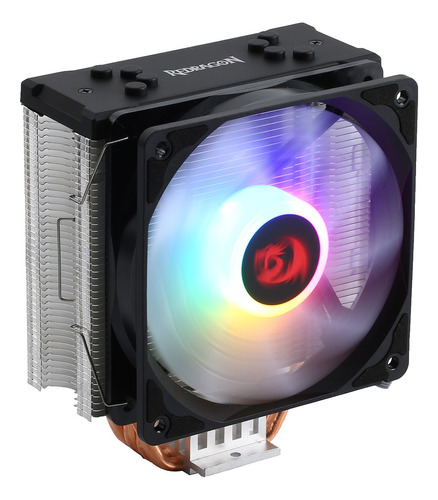 Air Cooler Redragon Sif Rainbow Intel Amd Preto Cc-1052 