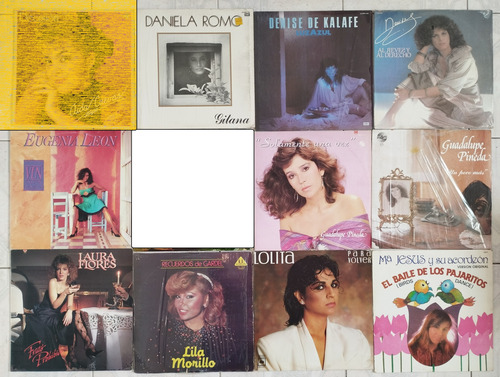 Precio Por Cada Uno -balada Romantica Y Pop-discos De Vinilo (Usado)