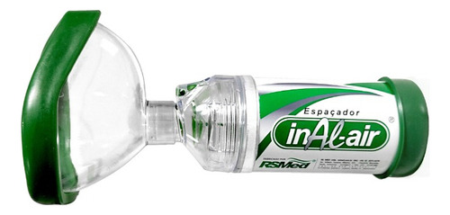 Kit 2 Espaçadores Com Máscara Adulto Aerosol Medicamentos