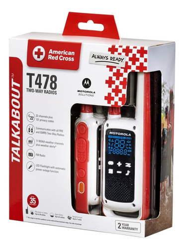 Motorola Solutions Cruz Roja T478 Talkabout