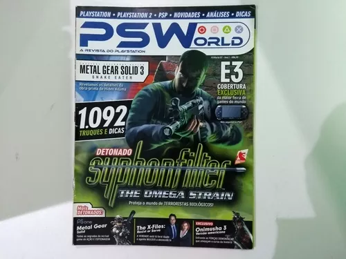 Sebo do Messias Revista - PSWorld - N°.14 - Metal Gear Solid 3