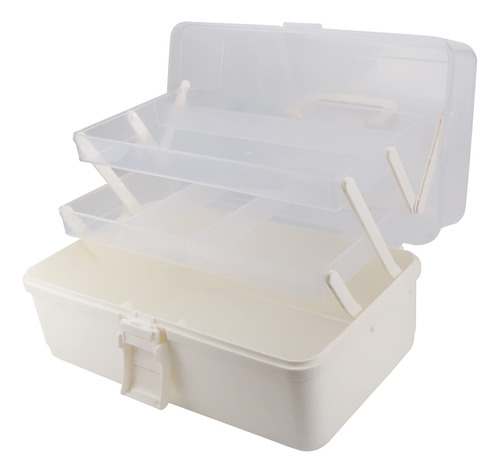 Avlcoaky Caja De Aparejos Grande De 3 Capas De Plastico Port