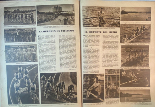 Antiguo El Día N° 691 Campeones Ciclismo Y Remo 1946 B8 (Usado)