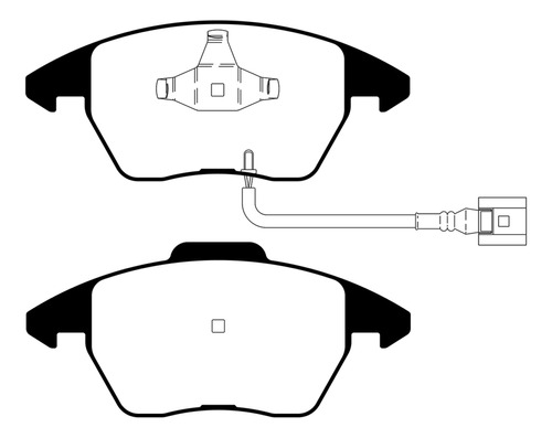 Pastillas De Freno Para Volkswagen Vento 1 2.0 T Fsi 09/11 L