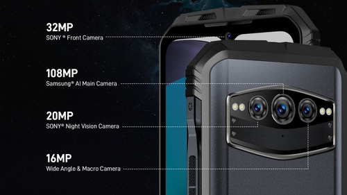 Doogee V30t - Celular Resistente Conexión 5g Gps Wifi6 Nfc