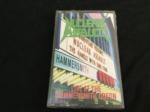 Nuclear Assault Live At Hammersmith Odeon Slayer Cassette