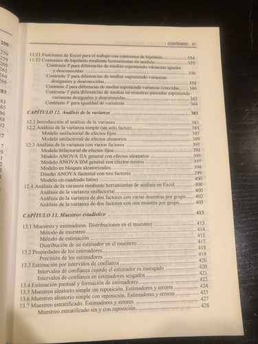 Estadística Aplicada A Través De Excel - César Pérez (Usado)