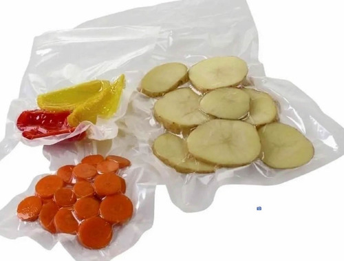Imagen 3 de 5 de Bolsas Envasado Al Vacio Gofrada 28,5cm X 3m X2 Rollos Sikla