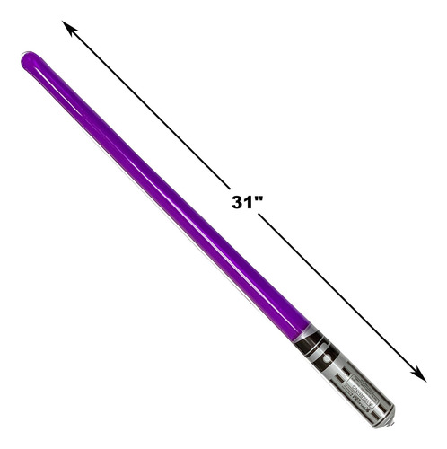 Paquete De 10 Juguetes Inflables Con Espada De Sable De Luz: