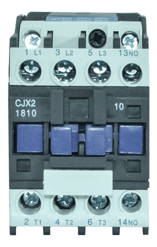 Kit C/3 Chave Contatora Tripolar 18a Lc1 + 1 N/a 220v Tiwa