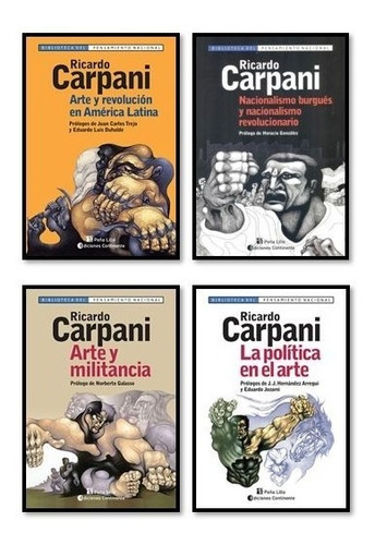 Imagen 2 de 7 de Pack 4 Libros De Ricardo Carpani Con 25% Dto.