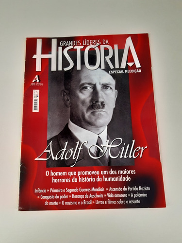 Revista Grandes Líderes Da História Adolf Hitler  M386