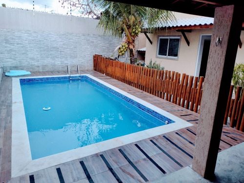 Imagem 7 de 30 de Maravilhosa Casa De 4/4 Sendo Uma Suíte, Varanda E Piscina No Jardim Das Margaridas - Pc38a01 - 70444349