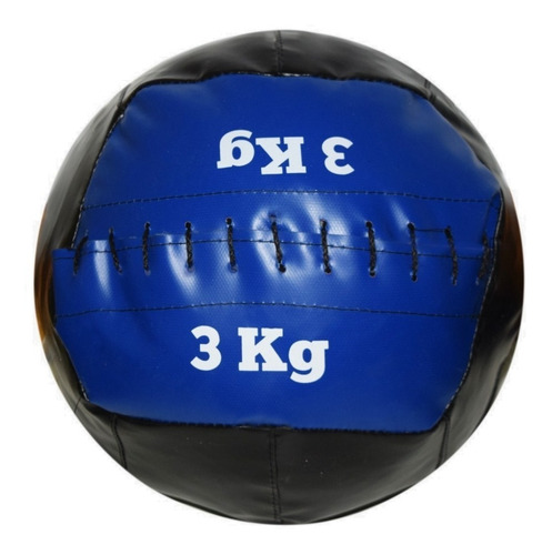 Medicine Ball 3kg Pelota Con Peso Sin Pique Lona Camión 