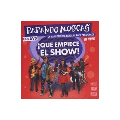 Papando Moscas Que Empiece El Show Cd + Dvd Nuevo