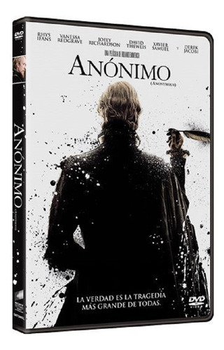Anonimo Pelicula Dvd Original Nueva Sellada