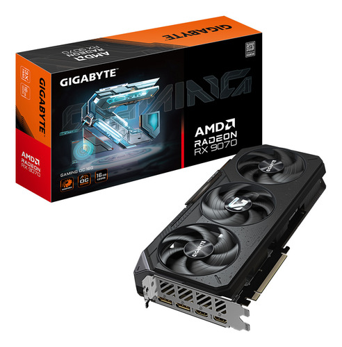 Tarjeta De Video Gigabyte Radeon Rx 9070 Gaming Oc 16g Gddr6