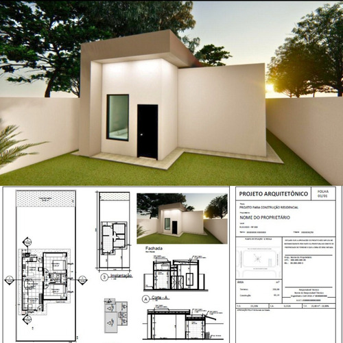 Projeto Arquitetônico - Planta Baixa