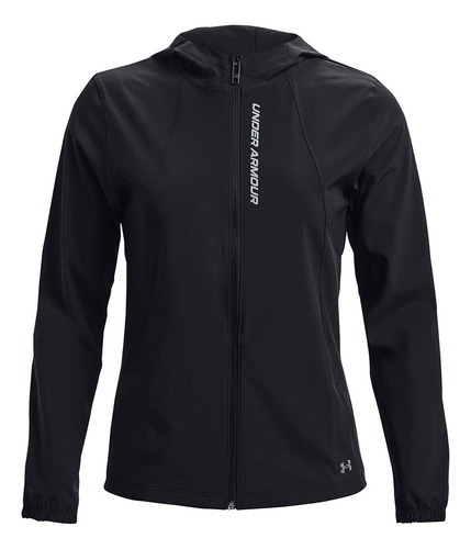 Chaqueta Running Outrun The Storm Negro Mujer