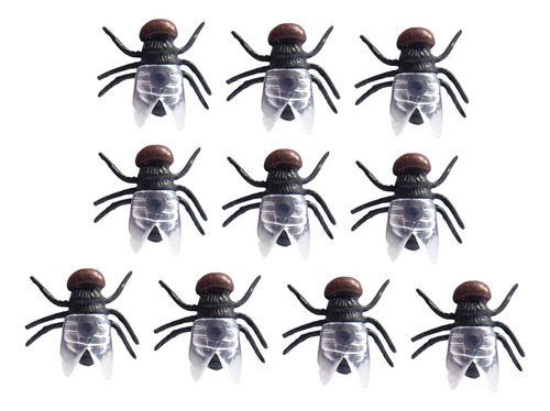 Juguete De Insectos Con Moscas Realistas Para Negro