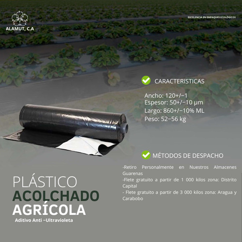 Plástico Acolchado Agrícola