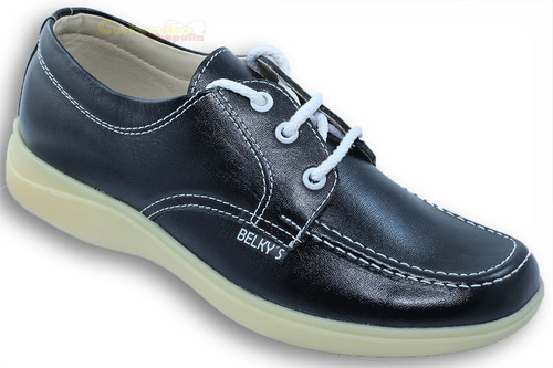 Zapato Colegial Niñas Suela Goma