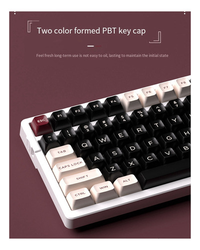 148 Teclas Keycap Pbt Key Caps Teclado Mecânico Para Jogos K
