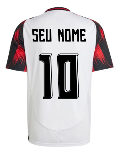 Camisa Personalizada Do Fl4mengo - Com Seu Nome E Numero!