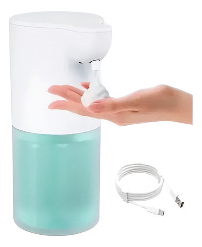 Dispensador Automático 350ml De Jabón Espuma Recargable Usb
