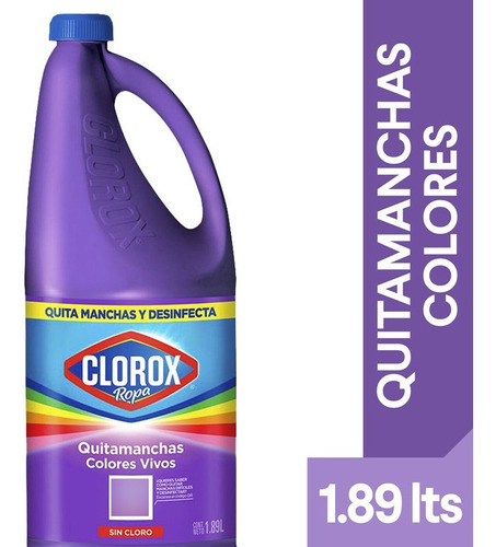 Desmanchador Clorox Colores Vivos Ropas De Color 1,89 L