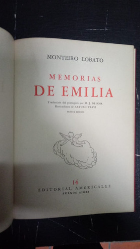 Monteiro Lobato- Memorias De Emilia Fx