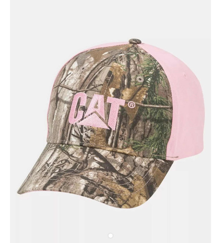 Cat Gorra Dama Estilo Trade Mark Cap Real Tree-pink/camo